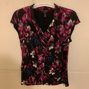 ALFANI PETITE WOMEN TOP NEW 12P WOVEN POLYESTER
